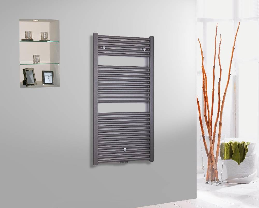 Szagato BADHEIZKÖRPER Design Bremen 2 121x60cm 1018 Watt anthrazit moonstone SZAGATO Handtuchheizkörper Mittelanschluss Handtuchwärmer Mittelanschluss Riesige Rabatte