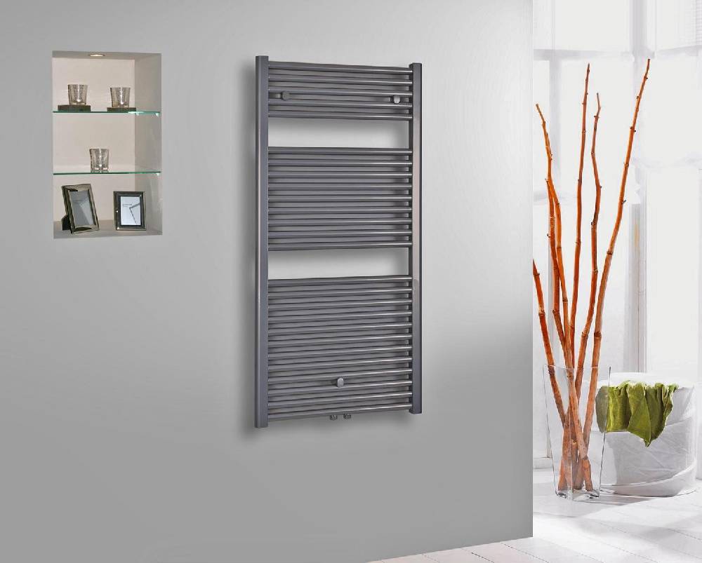 Szagato BADHEIZKÖRPER Design Bremen 2 121x60cm 1018 Watt Edelstahl-Optik SZAGATO Handtuchheizkörper Mittelanschluss Handtuchwärmer Mittelanschluss 50% Rabatt mit kostenlosem Versand