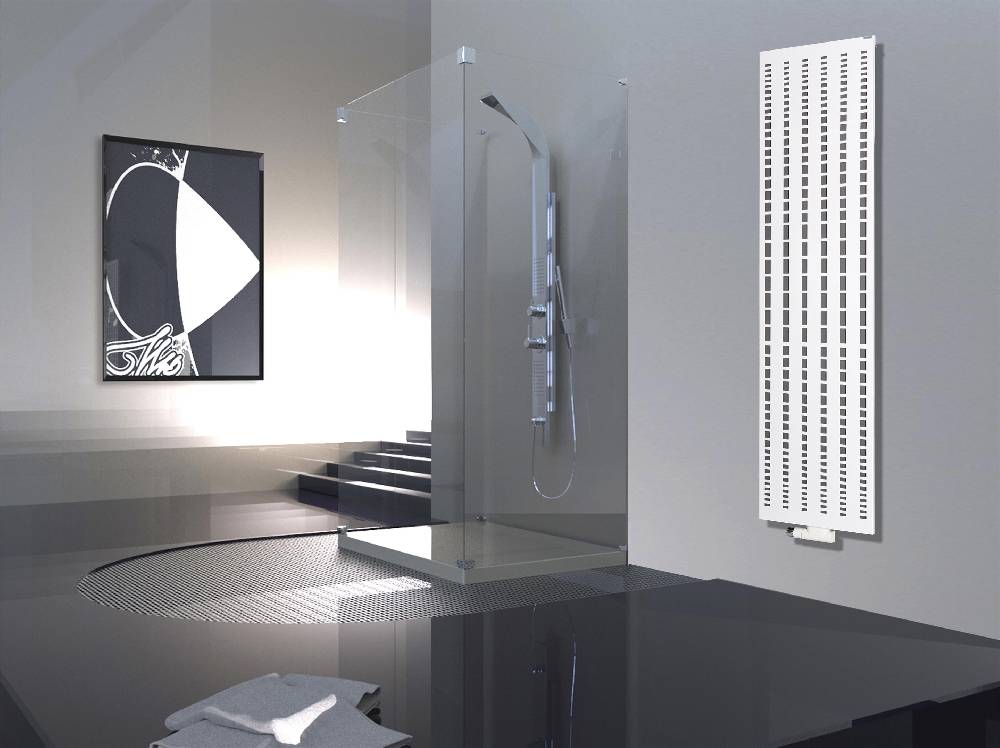 Szagato BADHEIZKÖRPER Design broken Mirror 3 180x47cm 1118 Watt weiß SZAGATO Designheizkörper Handtuchheizkörper mit Mittelanschluss Handtuchwärmer Schlussverkauf
