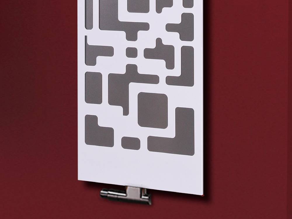 Szagato BADHEIZKÖRPER Design Downtown 3 180x47cm 1118 Watt weiß +1 Halter 15mm SZAGATO Designheizkörper Handtuchheizkörper mit Mittelanschluss Handtuchwärmer Großer Ausverkauf