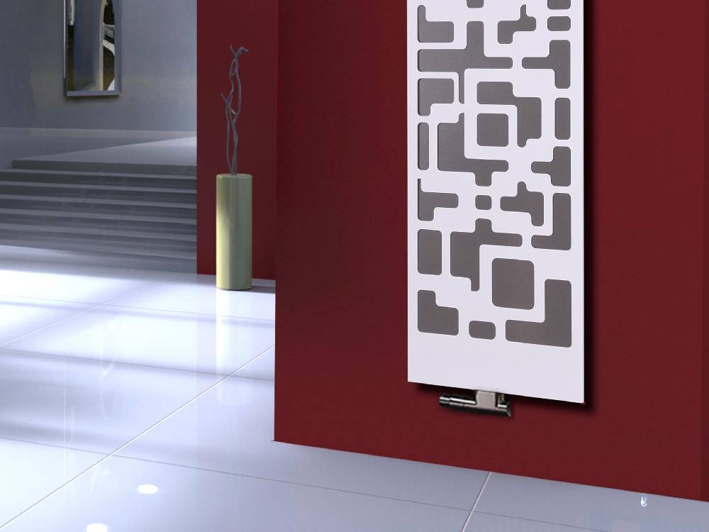 Szagato BADHEIZKÖRPER Design Downtown 3 180x47cm 1118 Watt weiß +2 Halter 50mm SZAGATO Designheizkörper Handtuchheizkörper mit Mittelanschluss Handtuchwärmer Online Shopping