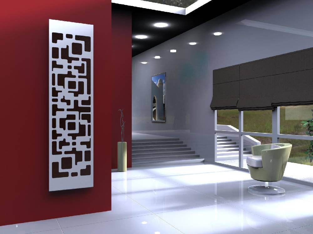 Szagato BADHEIZKÖRPER Design Downtown 3 180x47cm 1118 Watt weiß SZAGATO Designheizkörper Handtuchheizkörper mit Mittelanschluss Handtuchwärmer Exklusivangebot