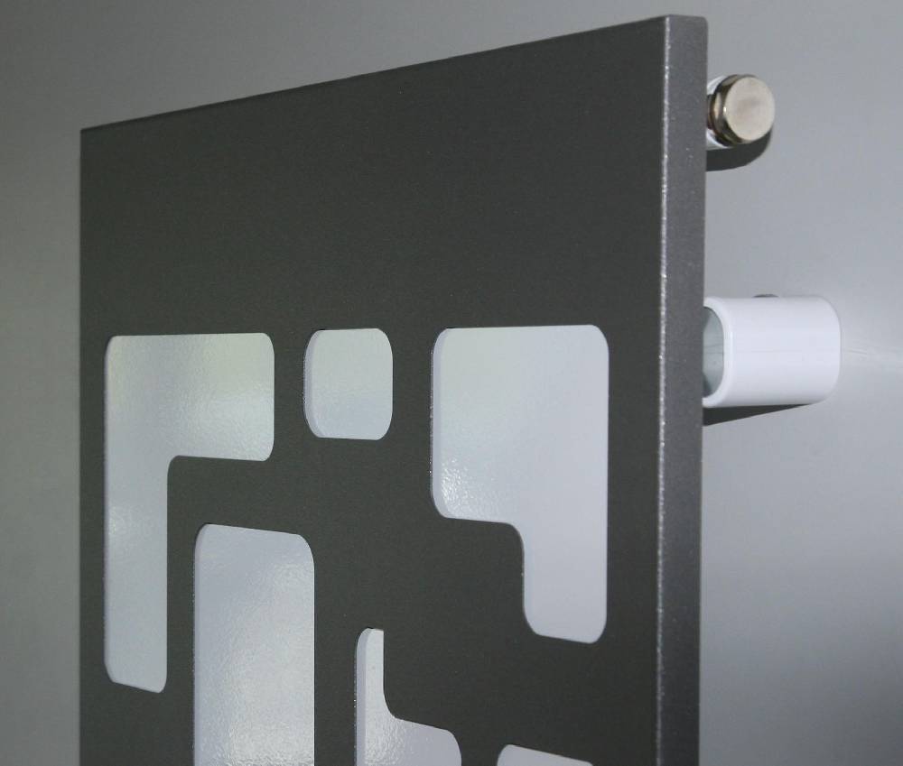 Szagato BADHEIZKÖRPER Design Downtown 2 120x47cm 799 Watt anthrazit moonstone SZAGATO Designheizkörper Handtuchheizkörper mit Mittelanschluss Handtuchwärmer Riesige Ersparnisse