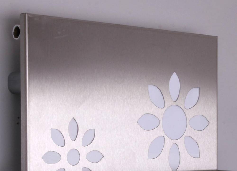Szagato BADHEIZKÖRPER Design Flower 3 180x47cm 1118 Watt Edelstahl matt SZAGATO Designheizkörper Handtuchheizkörper mit Mittelanschluss Handtuchwärmer Discount Store für neue Produkte