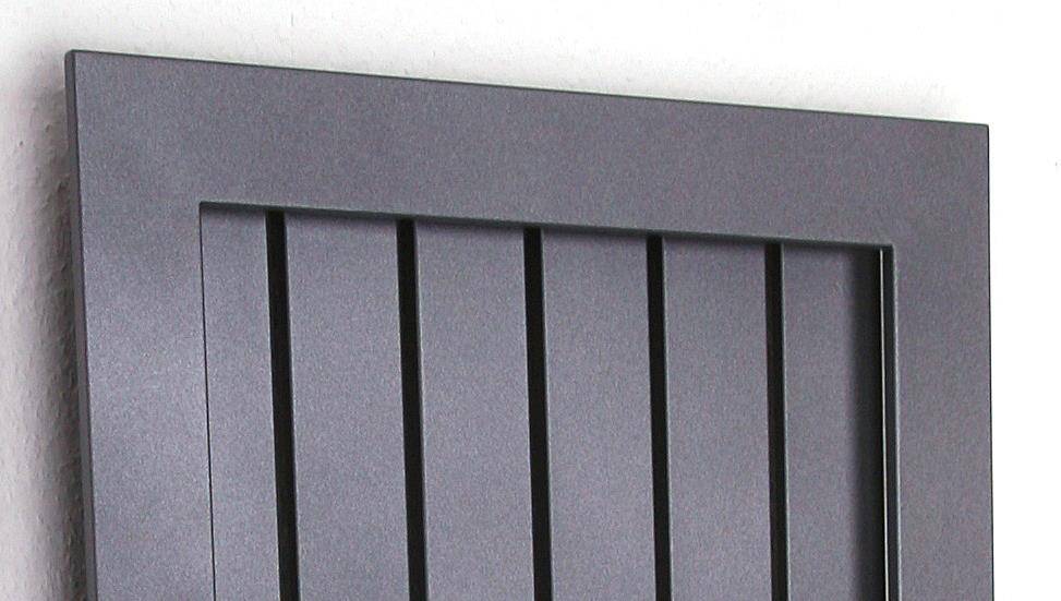 Szagato BADHEIZKÖRPER Design Frame 180x65cm 1460 Watt anthrazit moonstone SZAGATO Designheizkörper Handtuchheizkörper mit Mittelanschluss Handtuchwärmer Kostenloser Versand international