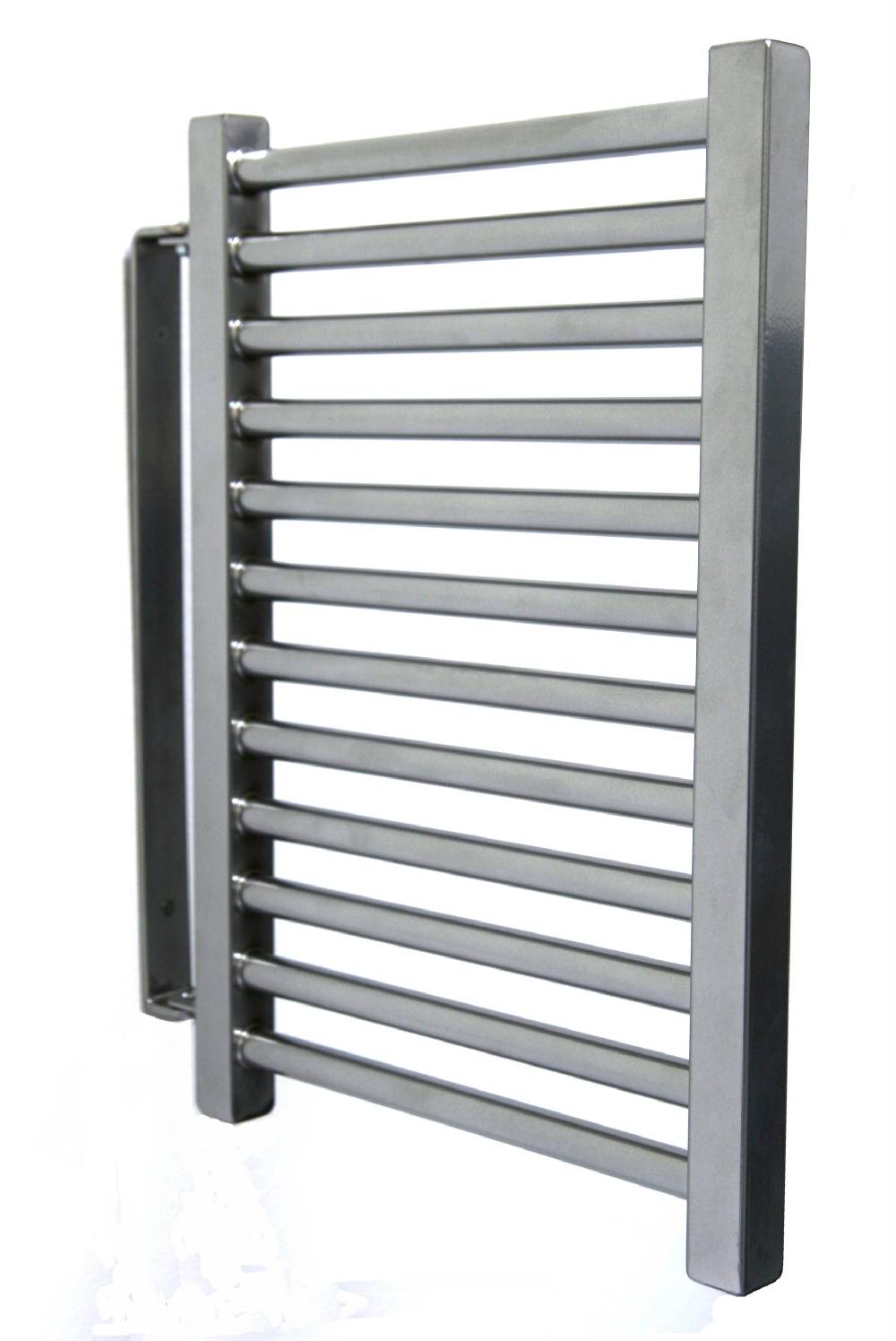 Szagato BADHEIZKÖRPER Design Köln schwenkbar 50x35cm Edelstahloptik inkl. 150 Watt Heizstab Marke SZAGATO Bad Heizkörper (Seitenanschluss) Speichern exportieren