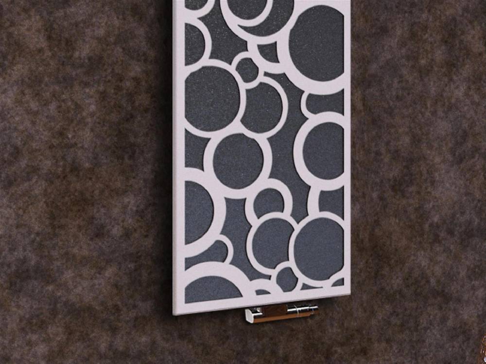 Szagato BADHEIZKÖRPER Design Kreta 2 120x47cm 799 Watt anthrazit moonstone weiß (+1 Halter 15mm) SZAGATO Designheizkörper mit Mittelanschluss Handtuchwärmer Rabatte dieses Monats