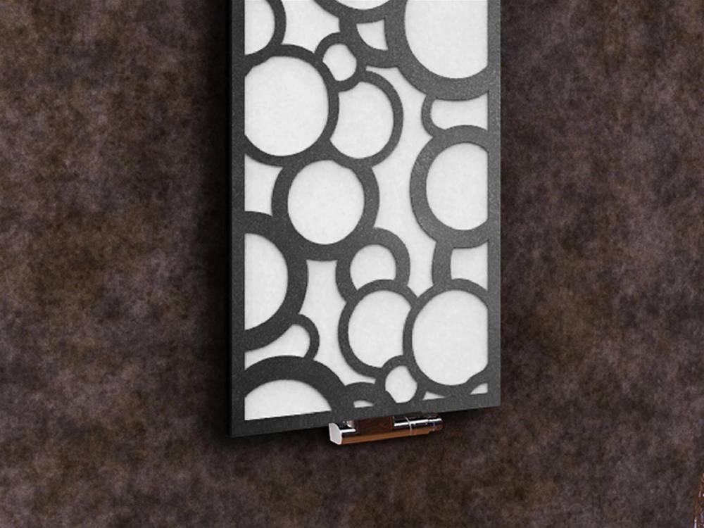 Szagato BADHEIZKÖRPER Design Kreta 2 120x47cm 799 Watt weiß anthrazit moonstone SZAGATO Designheizkörper Handtuchheizkörper Mittelanschluss Handtuchwärmer Outlet