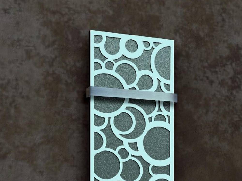 Szagato BADHEIZKÖRPER Design Kreta 3 180x47cm 1118 Watt anthrazit - moonstone (+1 Halter 50mm) SZAGATO Designheizkörper Mittelanschluss Handtuchwärmer Fabrikverkauf