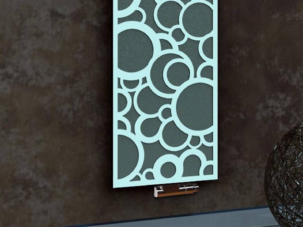 Szagato BADHEIZKÖRPER Design Kreta 3 180x47cm 1118 Watt anthrazit - moonstone (+1 Halter 50mm) SZAGATO Designheizkörper Mittelanschluss Handtuchwärmer Fabrikverkauf