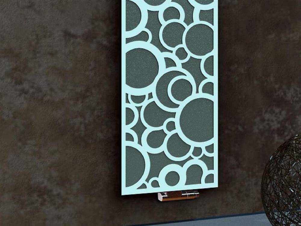 Szagato BADHEIZKÖRPER Design Kreta 3 180x47cm 1118 Watt anthrazit moonstone weiß (+1 Halter 50mm) SZAGATO Designheizkörper mit Mittelanschluss Handtuchwärmer Blitzverkäufe
