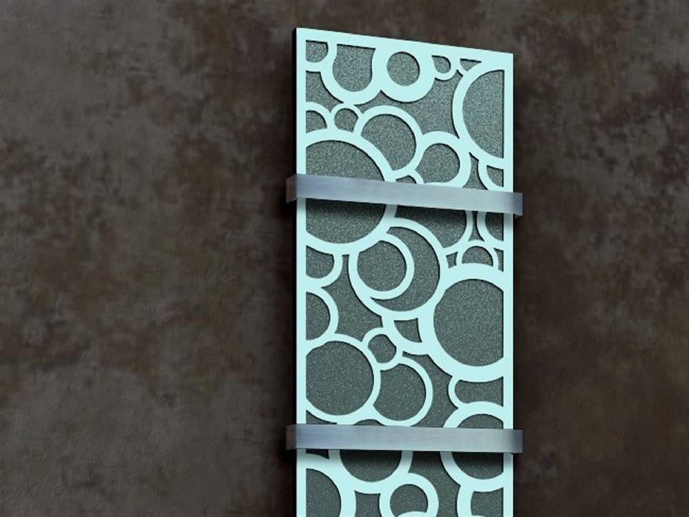 Szagato BADHEIZKÖRPER Design Kreta 3 180x47cm 1118 Watt anthrazit moonstone weiß (+2 Halter 50mm) SZAGATO Designheizkörper mit Mittelanschluss Handtuchwärmer Limitierter Zeitrabatt