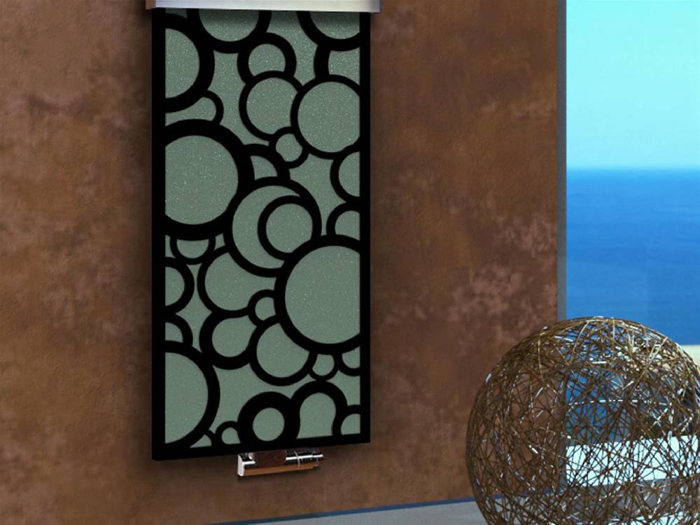 Szagato BADHEIZKÖRPER Design Kreta 3 180x47cm 1118 Watt schwarz (+2 Halter 50mm) SZAGATO Designheizkörper Handtuchheizkörper Mittelanschluss Handtuchwärmer Günstig kaufen