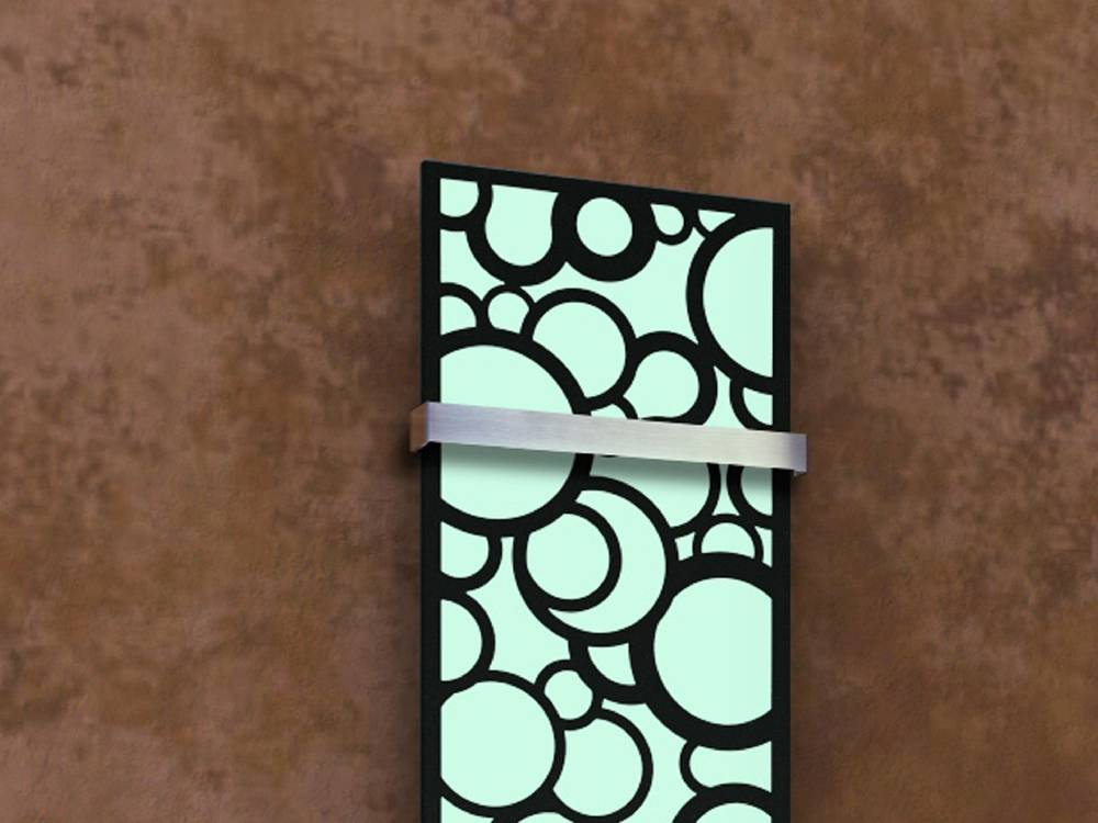 Szagato BADHEIZKÖRPER Design Kreta 3 180x47cm 1118 Watt schwarz +1 Halter 50mm SZAGATO Designheizkörper Handtuchheizkörper mit Mittelanschluss Handtuchwärmer Großer Ausverkauf