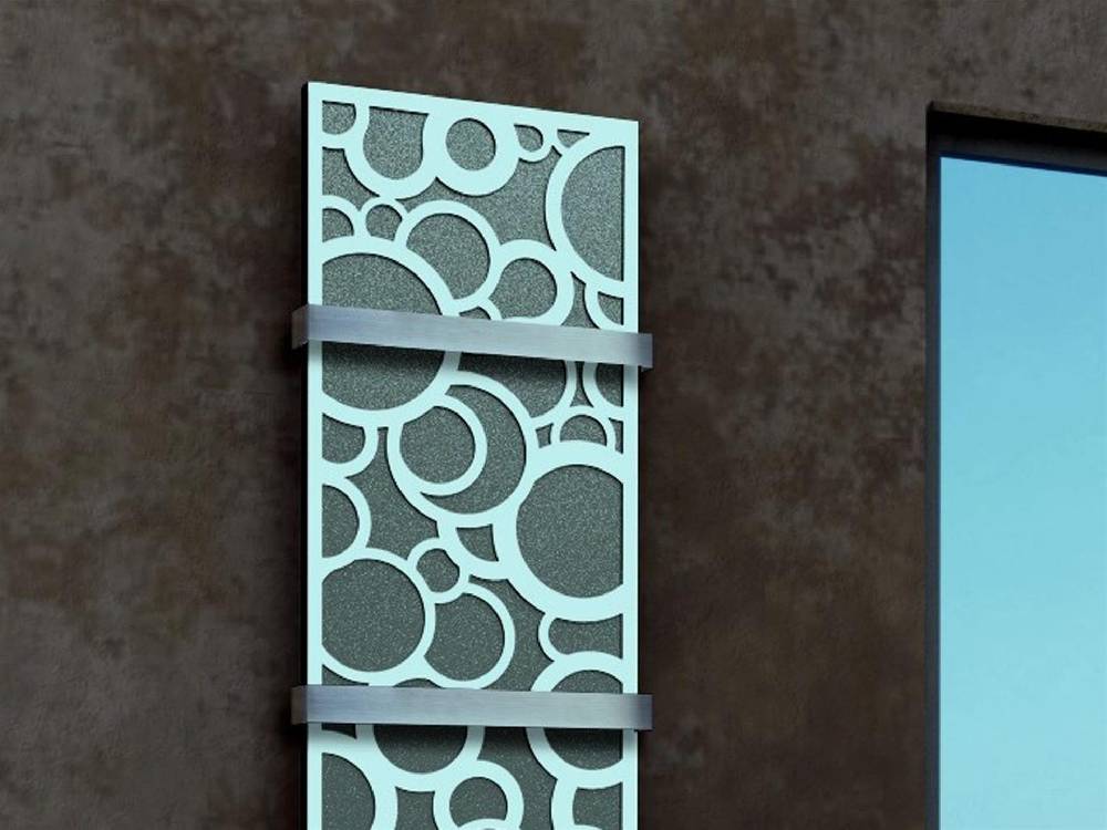 Szagato BADHEIZKÖRPER Design Kreta 3 180x47cm 1118Watt anthrazit - moonstone (+2 Halter 50mm) SZAGATO Designheizkörper Handtuchheizkörper mit Mittelanschluss Preisnachlass