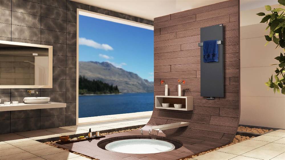 Szagato BADHEIZKÖRPER Design Mirror Steel 2 120x47cm 799 Watt anthrazit (+1 Halter 50mm) SZAGATO Designheizkörper Handtuchheizkörper mit Mittelanschluss 50% Rabatt für begrenzte Zeit