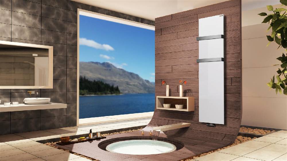 Szagato BADHEIZKÖRPER Design Mirror Steel 3 180x47cm 1118 Watt weiß (+2 Halter 50mm) SZAGATO Designheizkörper Handtuchheizkörper mit Mittelanschluss Online Outlet