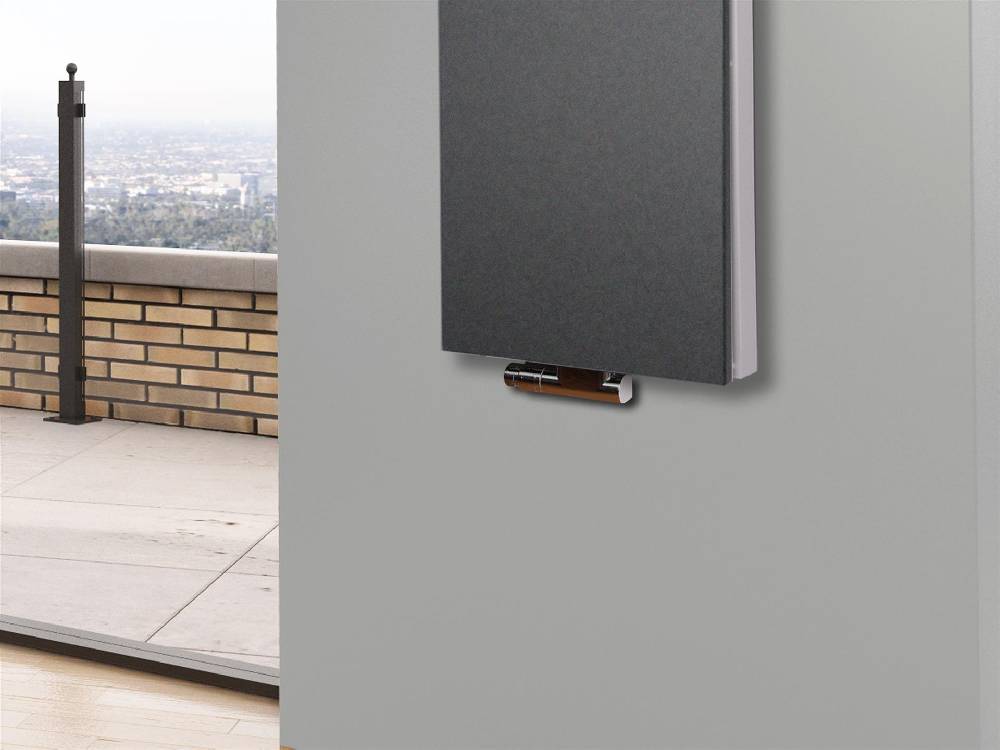 Szagato BADHEIZKÖRPER Design Mirror Steel 5 120x47cm 1458 Watt anthrazit - moonstone (+1 Halter 50mm) SZAGATO Designheizkörper Mittelanschluss Handtuchwärmer Blitzangebot