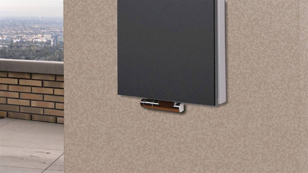 Szagato BADHEIZKÖRPER Design Mirror Steel 5 120x47cm 1458 Watt anthrazit (+1 Halter 50mm) SZAGATO Designheizkörper Handtuchheizkörper mit Mittelanschluss Neuheiten