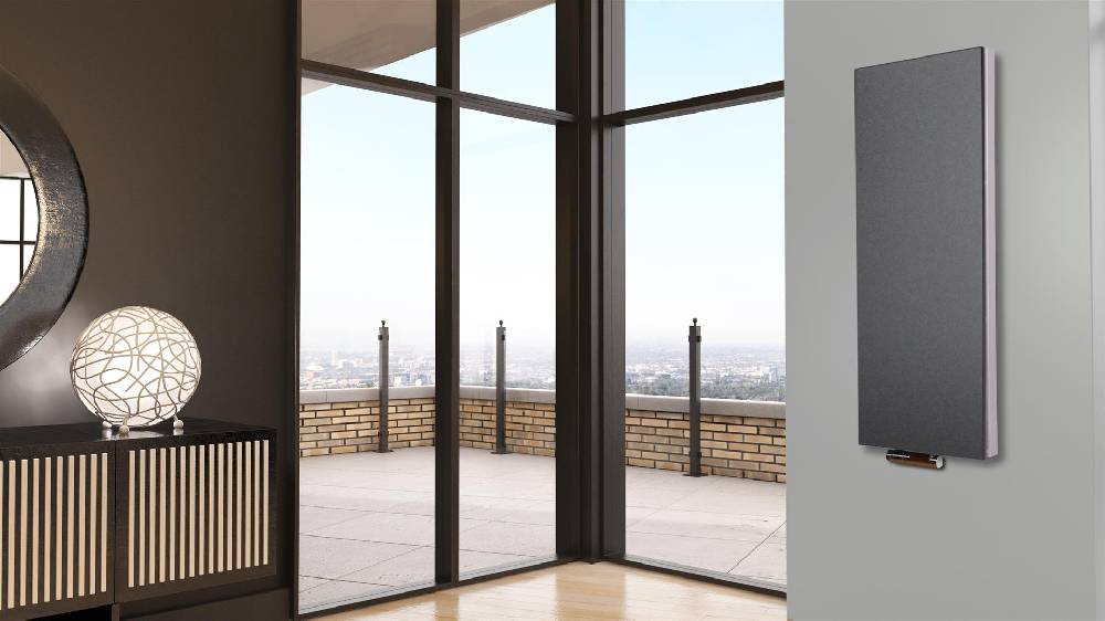 Szagato BADHEIZKÖRPER Design Mirror Steel 5 120x47cm 1458 Watt anthrazit moonstone SZAGATO Designheizkörper Handtuchheizkörper Mittelanschluss Handtuchwärmer Bestseller