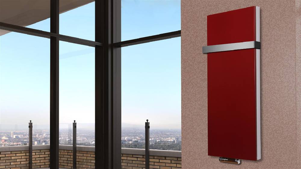 Szagato BADHEIZKÖRPER Design Mirror Steel 5 120x47cm 1458 Watt rot +1 Halter 50mm SZAGATO Designheizkörper Handtuchheizkörper Mittelanschluss Handtuchwärmer Riesige Ersparnisse