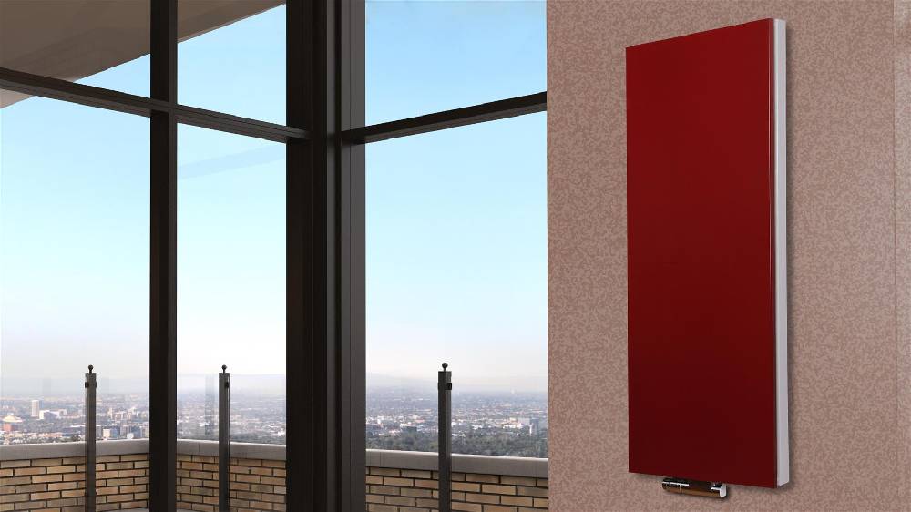 Szagato BADHEIZKÖRPER Design Mirror Steel 5 120x47cm 1458 Watt rot SZAGATO Designheizkörper Handtuchheizkörper mit Mittelanschluss Handtuchwärmer VIP-Rabatte