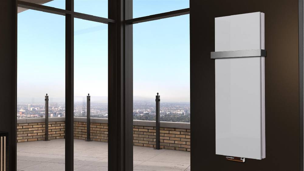 Szagato BADHEIZKÖRPER Design Mirror Steel 5 120x47cm 1458 Watt weiß +1 Halter 50mm SZAGATO Designheizkörper Handtuchheizkörper Mittelanschluss Handtuchwärmer Begrenzte Freigabe