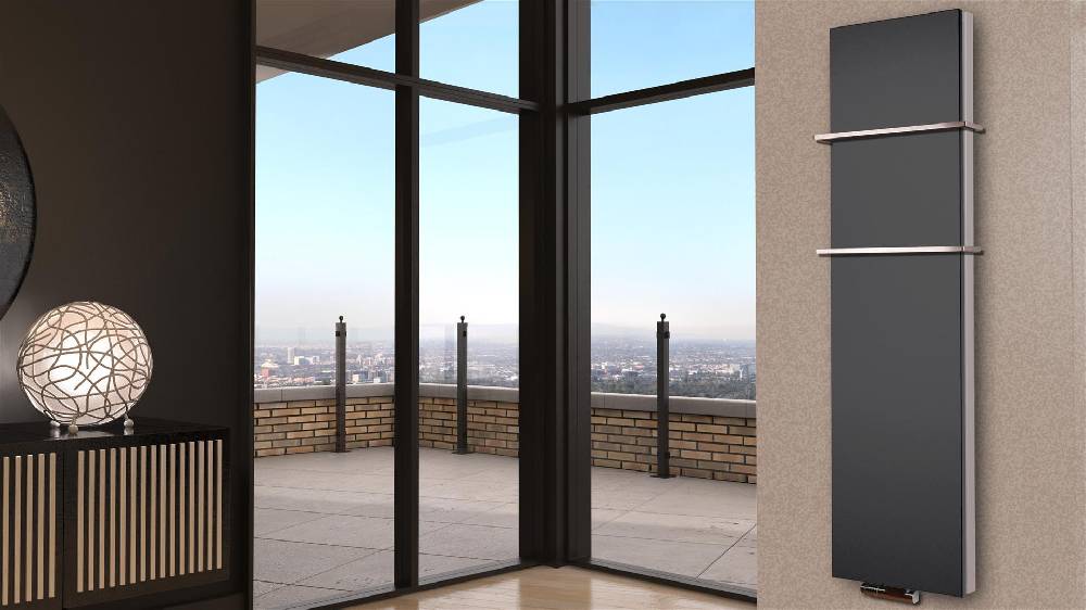 Szagato BADHEIZKÖRPER Design Mirror Steel 6 180x47cm 1964 Watt anthrazit (+2 Halter 15mm) SZAGATO Designheizkörper Handtuchheizkörper mit Mittelanschluss Bis zu 60% Rabatt