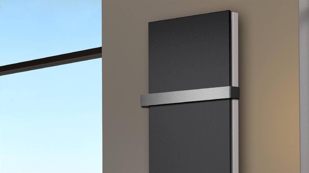 Szagato BADHEIZKÖRPER Design Mirror Steel 6 180x47cm 1964 Watt schwarz + (+1 Halter 50mm) SZAGATO Designheizkörper Handtuchheizkörper mit Mittelanschluss Riesige Rabatte