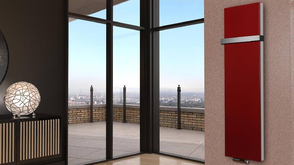 Szagato BADHEIZKÖRPER Design Mirror Steel 6 180x47cm 1964Watt rot (+1 Halter 50mm) SZAGATO Designheizkörper Handtuchheizkörper Mittelanschluss Handtuchwärmer Rabatte dieses Monats