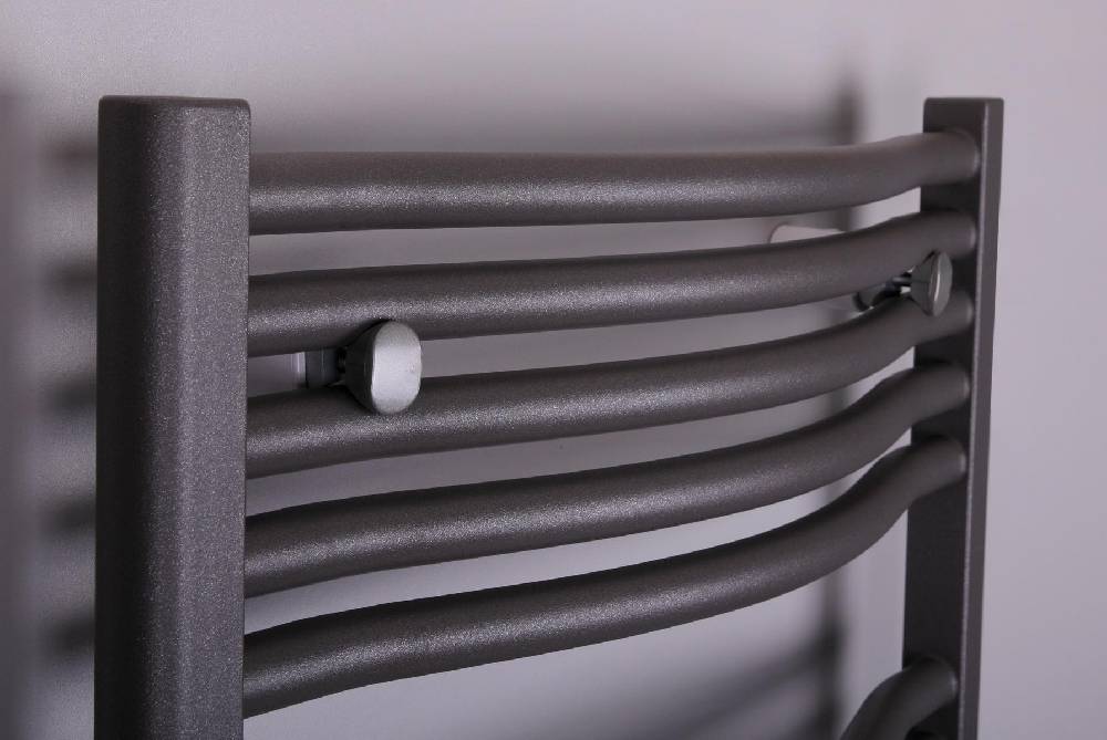 Szagato BADHEIZKÖRPER Design München 2 121x60cm 1034 Watt Mittelanschluss anthrazit - moonstone SZAGATO Handtuchheizkörper mit Mittelanschluss Handtuchwärmer Black Friday