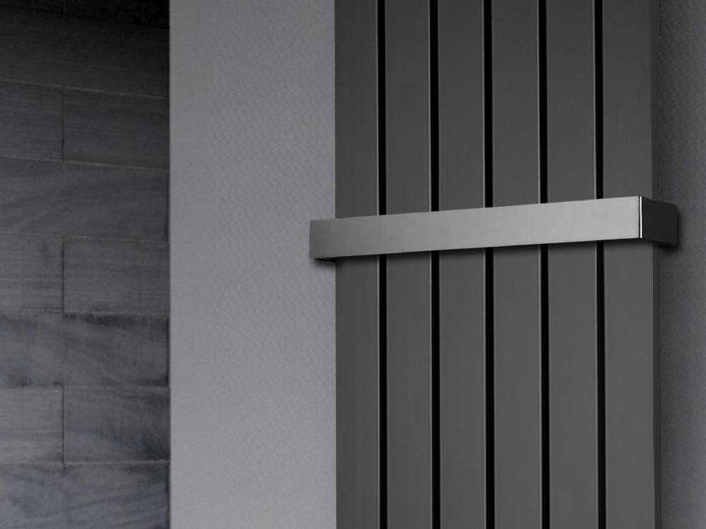 Szagato BADHEIZKÖRPER Design Peking 2 120x47cm 799 Watt anthrazit - moonstone (+1 Halter 50mm) SZAGATO Handtuchheizkörper mit Mittelanschluss Handtuchwärmer Saisonale Angebote