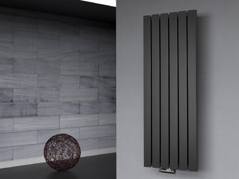 Szagato BADHEIZKÖRPER Design Peking 2 120x47cm 799 Watt anthrazit moonstone SZAGATO Design Handtuchheizkörper Mittelanschluss Handtuchwärmer Mittelanschluss