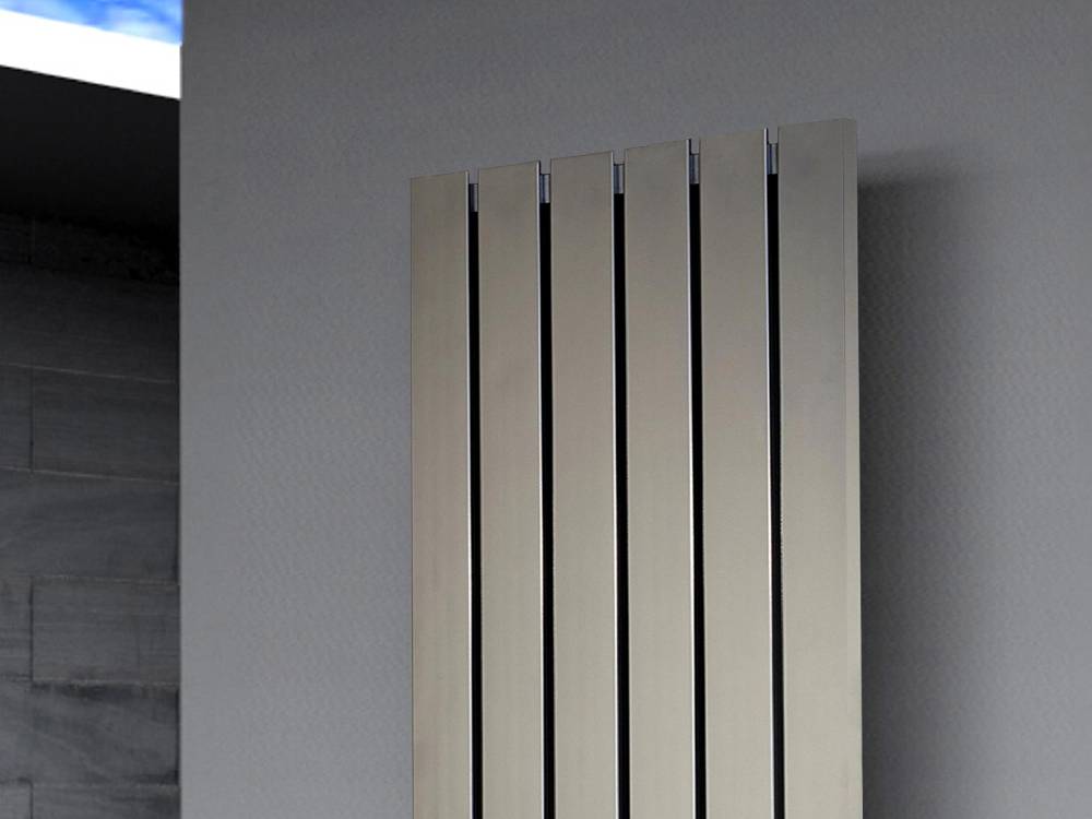 Szagato BADHEIZKÖRPER Design Peking 2 120x47cm 799 Watt Edelstahloptik SZAGATO Heizkörper Handtuchheizkörper Mittelanschluss Handtuchwärmer Mittelanschluss Sonderangebote