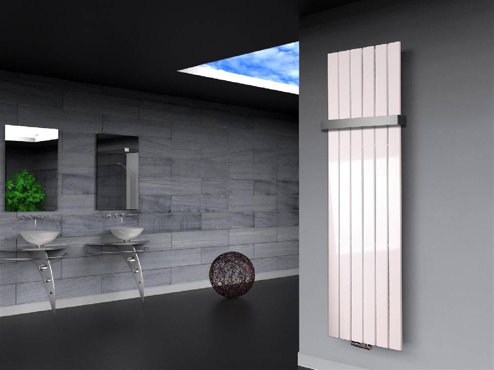 Szagato BADHEIZKÖRPER Design Peking 3 180x47cm 1118 Watt weiß (+1 Halter 50mm) SZAGATO Designheizkörper Handtuchheizkörper mit Mittelanschluss Handtuchwärmer