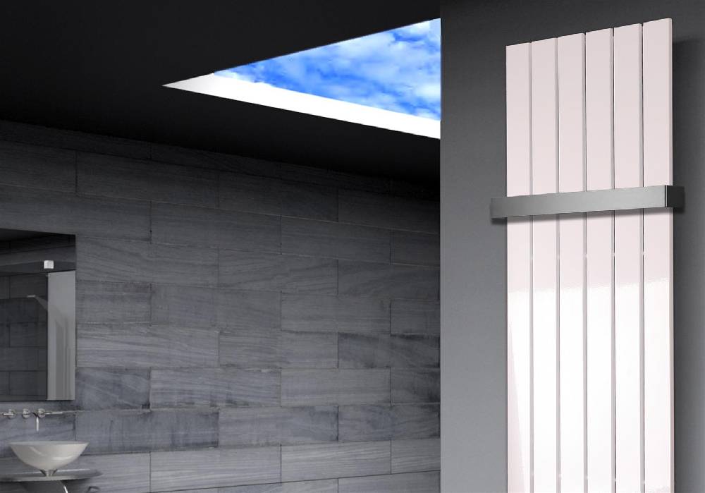 Szagato BADHEIZKÖRPER Design Peking 3 180x47cm 1118 Watt weiß (+1 Halter 50mm) SZAGATO Designheizkörper Handtuchheizkörper mit Mittelanschluss Handtuchwärmer Begrenzte Freigabe