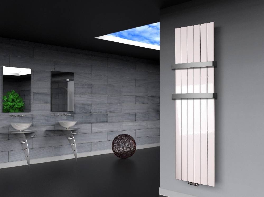 Szagato BADHEIZKÖRPER Design Peking 3 180x47cm 1118 Watt weiß (+2 Halter 50mm) SZAGATO Designheizkörper Handtuchheizkörper mit Mittelanschluss Handtuchwärmer