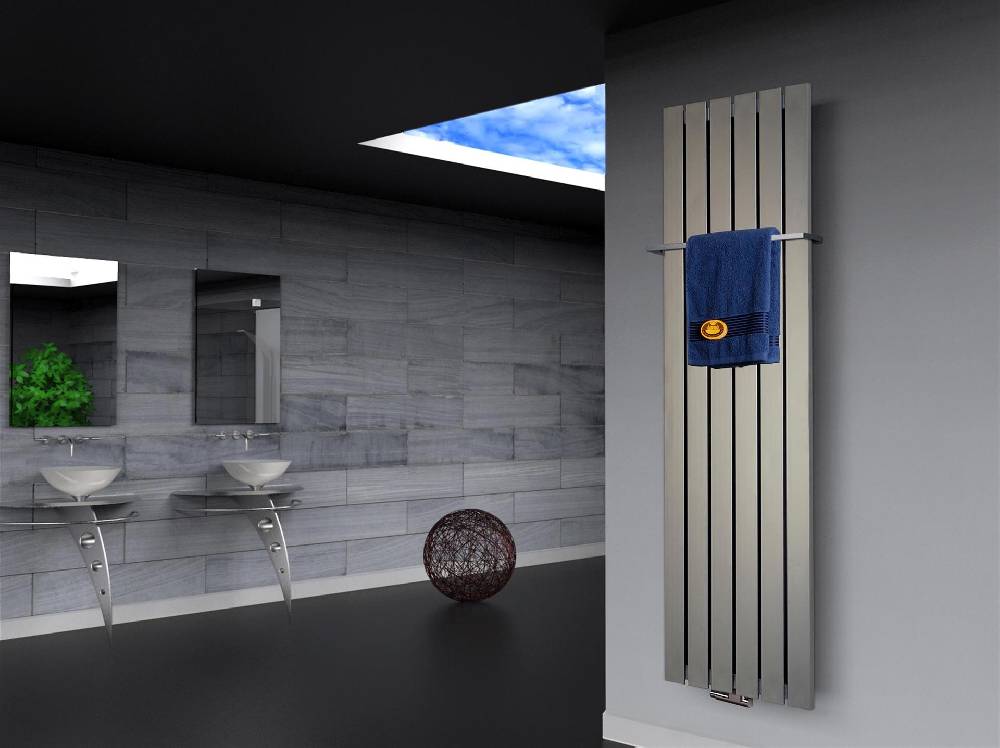 Szagato BADHEIZKÖRPER Design Peking 3 180x47cm Edelstahloptik (+1 Halter 15mm) SZAGATO Designheizkörper Handtuchheizkörper mit Mittelanschluss Handtuchwärmer Bis zu 60% Rabatt