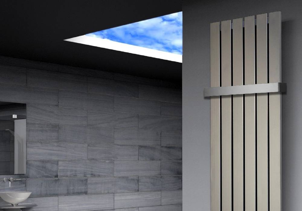 Szagato BADHEIZKÖRPER Design Peking 3 180x47cm Edelstahloptik (+1 Halter 50mm) SZAGATO Designheizkörper Handtuchheizkörper mit Mittelanschluss Handtuchwärmer Bis zu 65% Rabatt