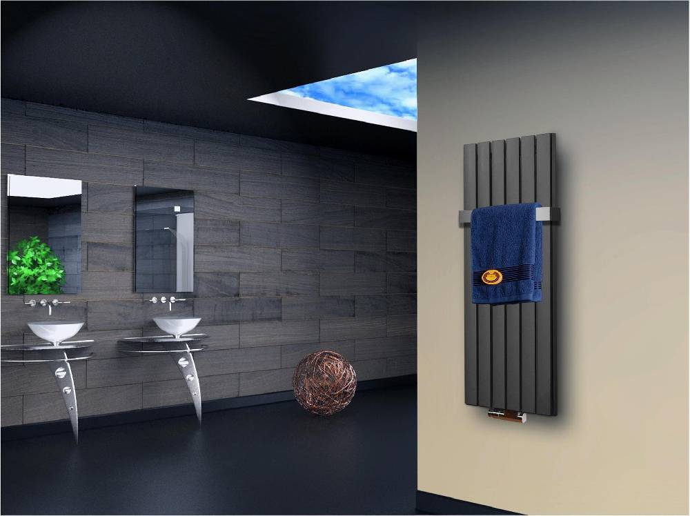 Szagato BADHEIZKÖRPER Design Peking 5 120x47cm 1458 Watt anthrazit - moonstone (+1 Halter 50mm) SZAGATO Handtuchheizkörper mit Mittelanschluss Handtuchwärmer Bis zu 55% Rabatt