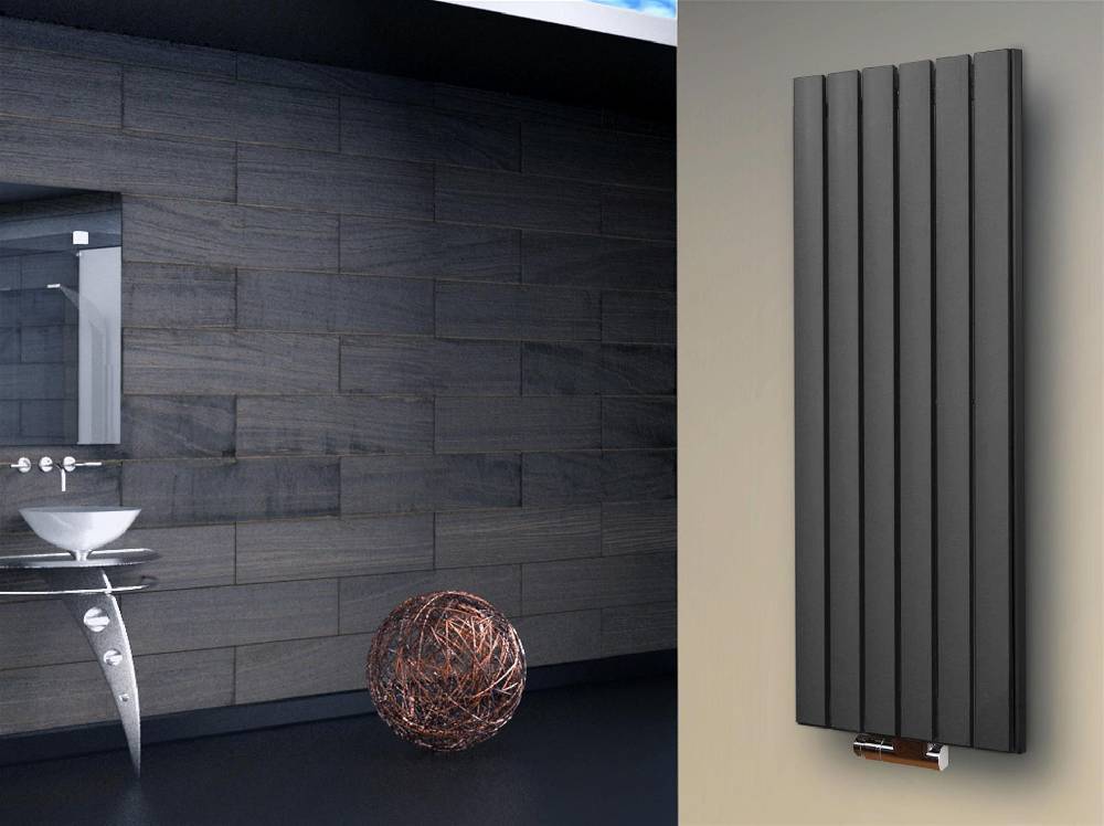 Szagato BADHEIZKÖRPER Design Peking 5 120x47cm 1458 Watt moonstone SZAGATO Designheizkörper Handtuchheizkörper mit Mittelanschluss Handtuchwärmer