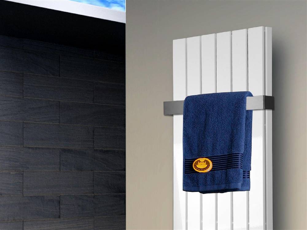 Szagato BADHEIZKÖRPER Design Peking 5 120x47cm 1458 Watt weiß (+1 Halter 50mm) SZAGATO Designheizkörper Handtuchheizkörper mit Mittelanschluss Handtuchwärmer Clearance-Verkauf