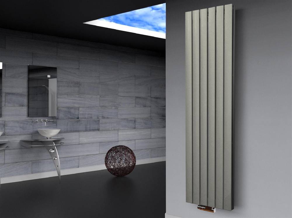 Szagato BADHEIZKÖRPER Design Peking 6 180x47cm 1964 Watt moonstone SZAGATO Designheizkörper Handtuchheizkörper mit Mittelanschluss Handtuchwärmer