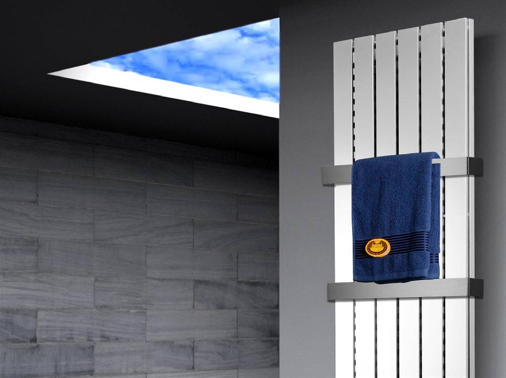 Szagato BADHEIZKÖRPER Design Peking 6 180x47cm 1964 Watt weiß (+2 Halter 50mm) SZAGATO Designheizkörper Handtuchheizkörper mit Mittelanschluss Handtuchwärmer Angebote
