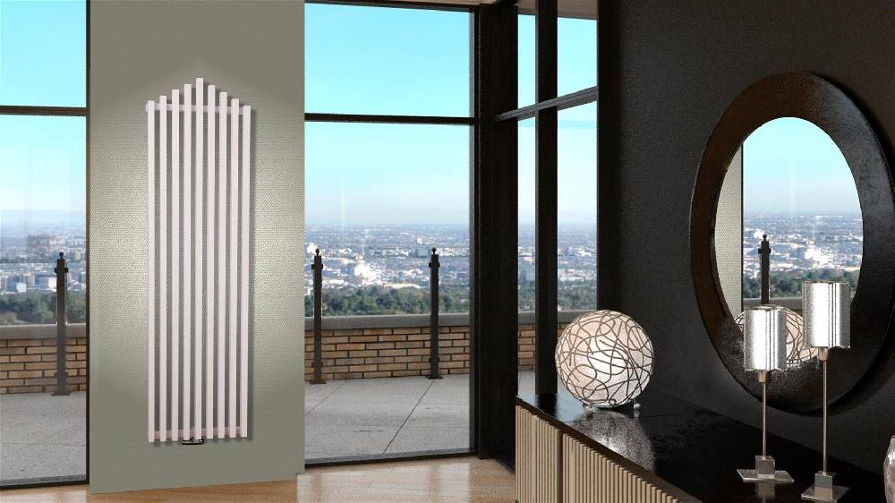 Szagato BADHEIZKÖRPER Design Pipe 180x51cm 1118 Watt weiß SZAGATO Designheizkörper Handtuchheizkörper mit Mittelanschluss Handtuchwärmer Günstiger Verkauf