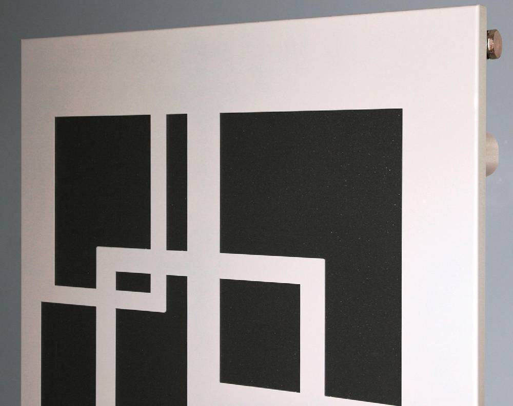 Szagato BADHEIZKÖRPER Design Quadrat 3 180x47cm 1118 Watt weiß SZAGATO Designheizkörper Handtuchheizkörper mit Mittelanschluss Handtuchwärmer Exklusivangebot