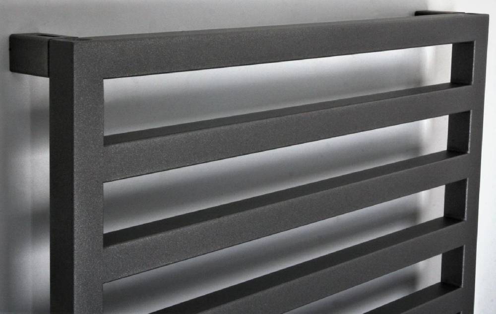 Szagato BADHEIZKÖRPER Design Square 2 147x60cm 810 Watt anthrazit moonstone SZAGATO Designheizkörper Handtuchheizkörper mit Mittelanschluss Handtuchwärmer Weihnachtsangebot