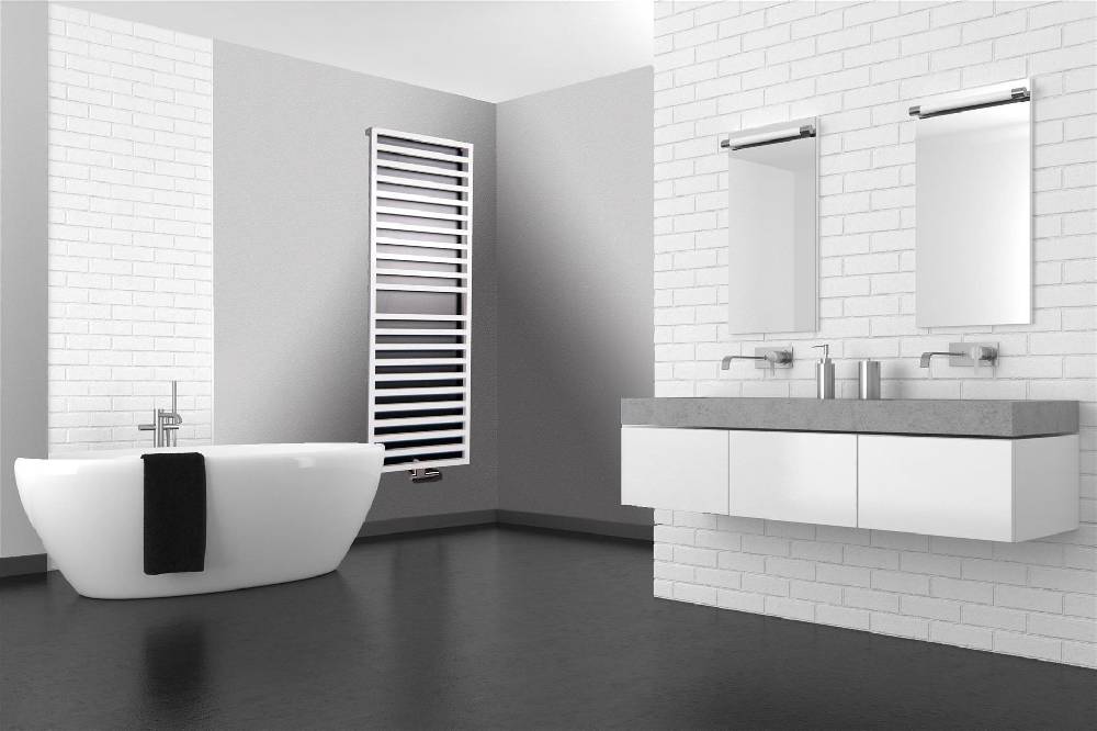 Szagato BADHEIZKÖRPER Design Square 3 179x60cm 1002 Watt weiß SZAGATO Designheizkörper Handtuchheizkörper mit Mittelanschluss Handtuchwärmer Vatertagsangebot