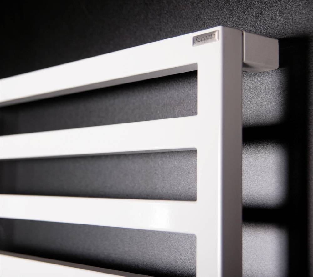 Szagato BADHEIZKÖRPER Design Square 3 179x60cm 1002 Watt weiß SZAGATO Designheizkörper Handtuchheizkörper mit Mittelanschluss Handtuchwärmer Vatertagsangebot