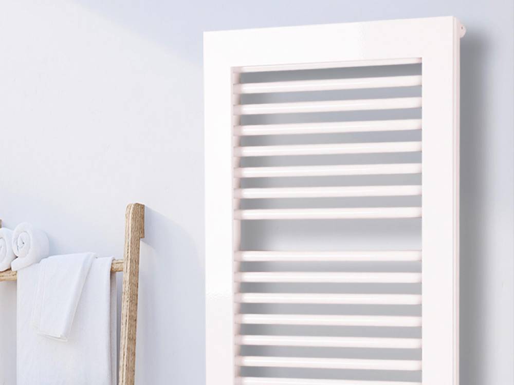 Szagato BADHEIZKÖRPER Design Window 1 77x60cm 590 Watt weiß SZAGATO Designheizkörper Handtuchheizkörper mit Mittelanschluss Handtuchwärmer Jubiläumsangebot